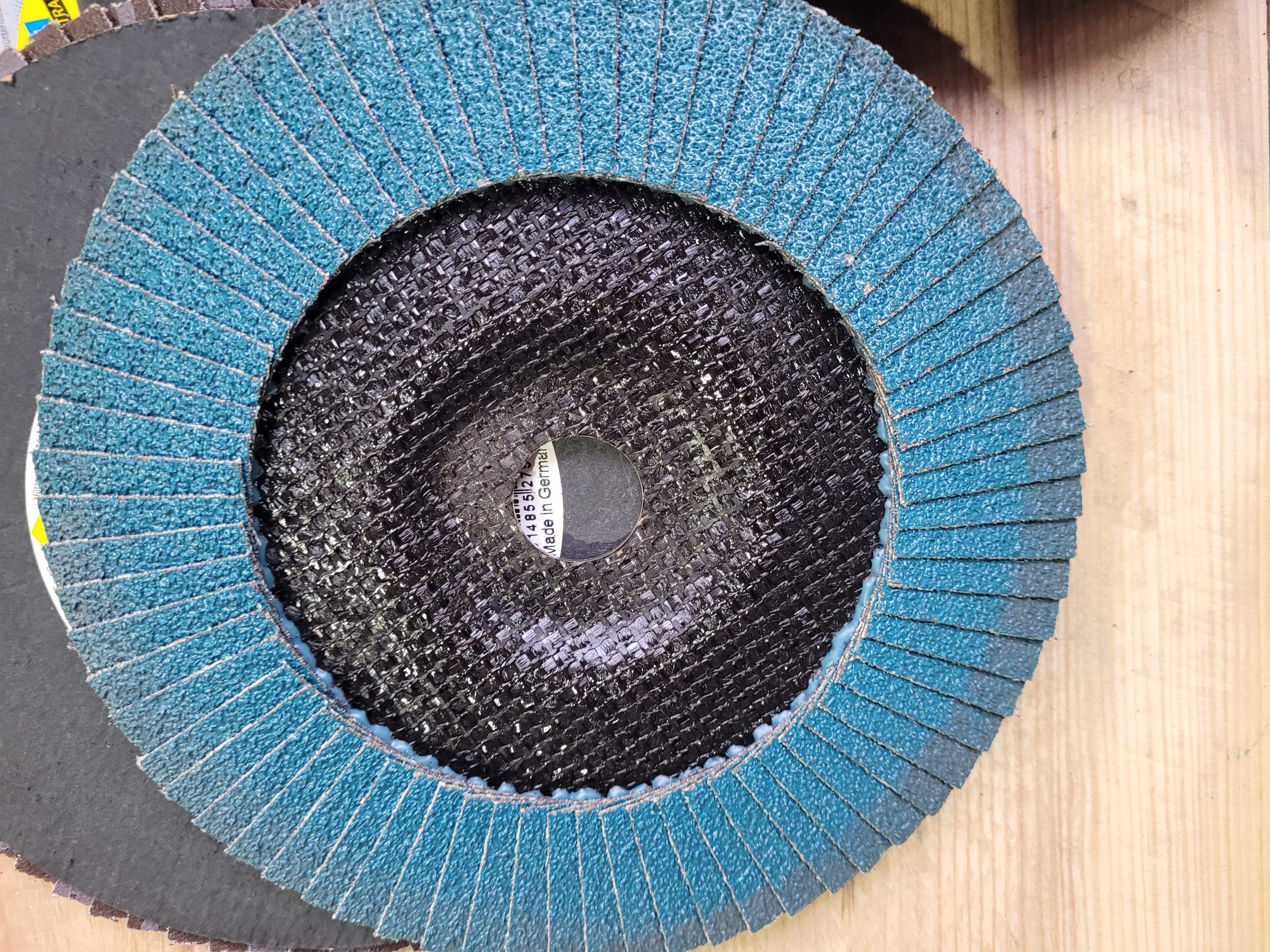 5 Stk. Fächerscheiben SMT 324 Extra 180 x 22,23mm Korn 40 – Bild 3